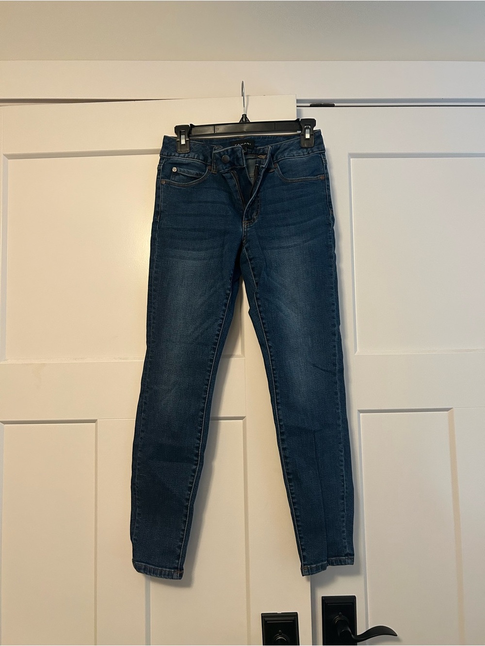 Tahari Dark Blue Women's Skinny Jeans